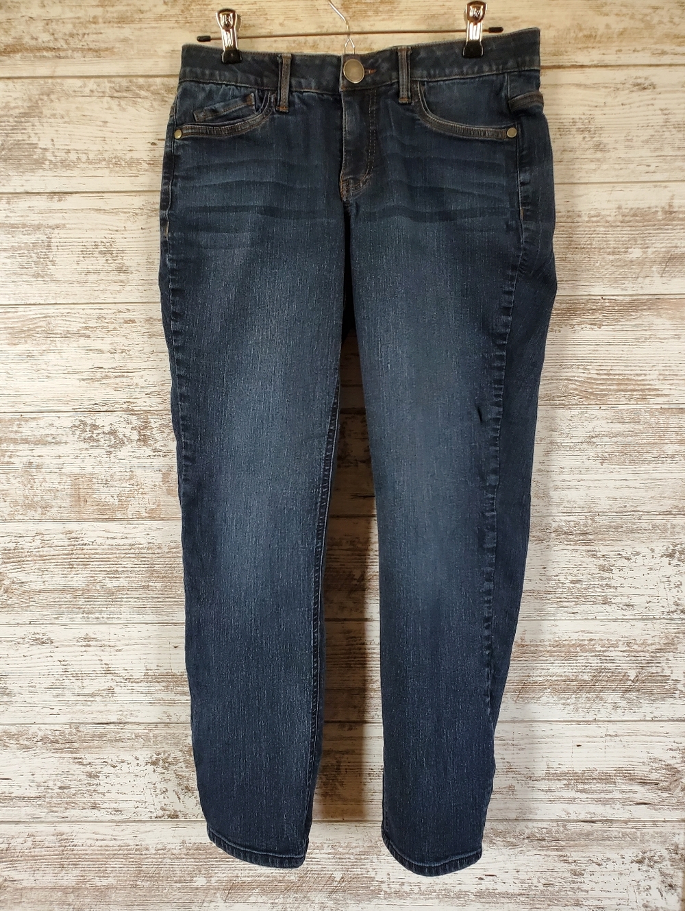 Christopher & Banks Signature Slimming Petite Jeans 